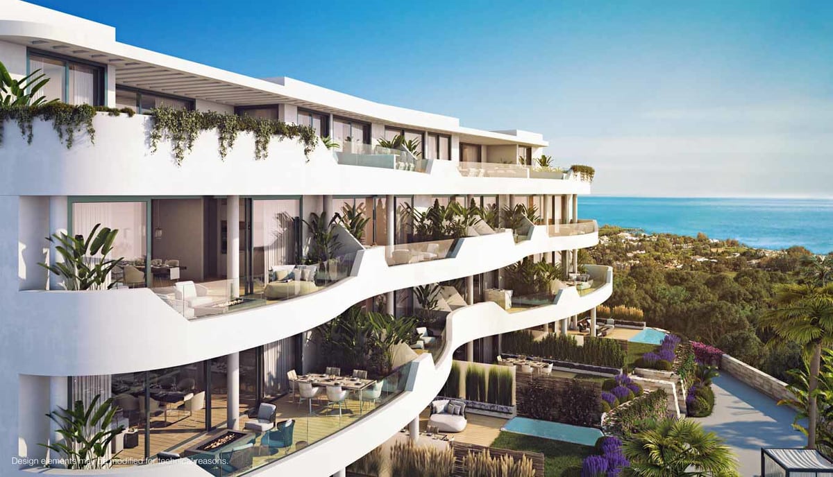 New build property in Malaga.